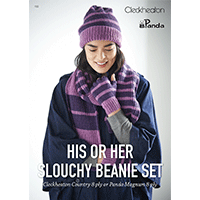 Cleckheaton His or Her Slouchy Beanie Set