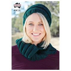 Chunky Hat and Cowl - 416