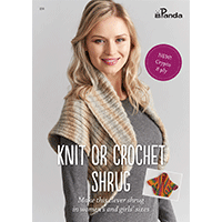 Knit or Crochet Shrug - 814