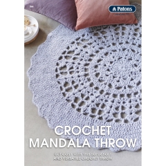 Crochet Mandala Throw - 0044