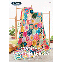 Crochet Garden Throw - 0046