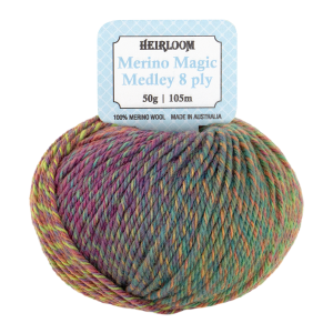 Heirloom Merino Magic Medley 8 ply